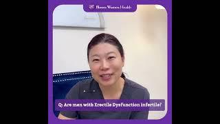 Are men with Erectile Dysfunction infertile?  Dr. Alice Park Q&A #3