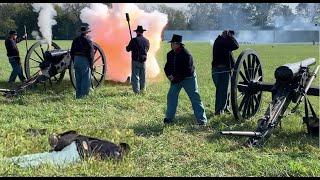 Field of Battle Civil War Reenactment at MurfreesboroStone River TN