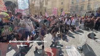 Auftakt #Krachparade 2023 auf dem Odeonsplatz München am 10.06.2023