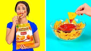 EASY AND FUN HOME PARTY HACKS  Crazy Party And Food Tricks by 123 GO