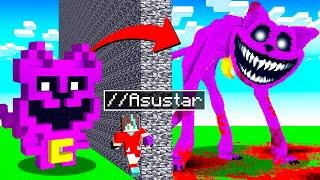 ¡Trollé con ASUSTAR en Batalla de Construcción de CATNAP en Minecraft - Misaki Gamer