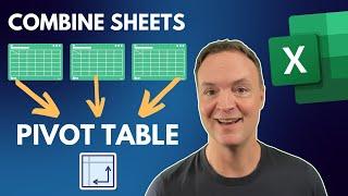 Create Excel Pivot Table from Multiple Sheets The FASTEST Way