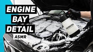 Deep Cleaning A Dirty Engine Bay - ASMR Detailing