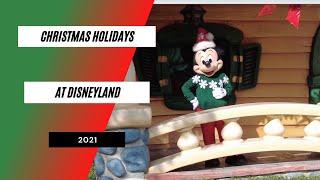 Christmas Holidays at Disneyland 2021 Characters in Christmas Outfits