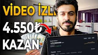 VİDEO İZLE +50TL PARA KAZAN Video İzleyerek Para Kazanma İnternetten Dolar Kazanmak 2024