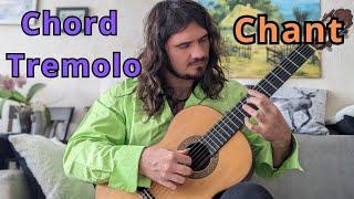 CHORD TREMOLO on guitar - Chant   Андрей Труш - Песнь - аккордовое тремоло