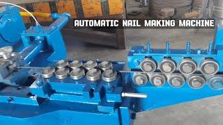 Full-automatic nail making machine all what you need is just this machine to make wire nails