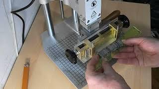 Unboxing& review ZONESUN zS110A  hot foil stamping machine and first test.