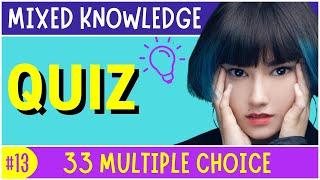 ⭐33 Mixed Knowledge Trivia Questions  General Knowledge  Pub Quiz