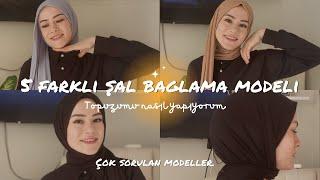 Penye Şal İle 5 Farklı ModelPenye şal Rahat Mı?