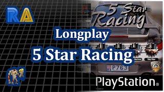 5 Star Racing PS1 - Longplay Hard Difficulty