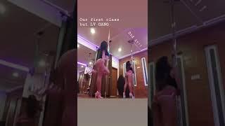 Debby Sibrani  Sexy Pole Dance Practice