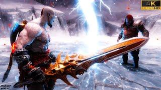 Young KratosBLADE OF OLYMPUS vs ThorMJOLNIR God of War Valhalla 1st Encounter