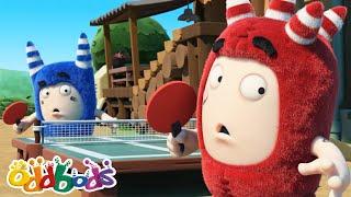 Ping Pong Battle  Oddbods Cartoons  Funny Cartoons For Kids