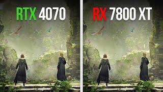 RTX 4070 vs. RX 7800 XT  Comparison in 11 Games 1440p