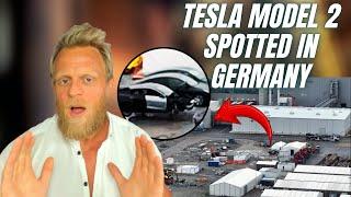 Tesla Model 2 spotted at Giga Factory Berlin in Germany?