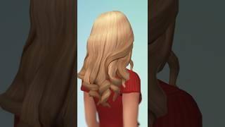 This hairstyle from Sims 4 Base Game is so low quality...  #thesims4