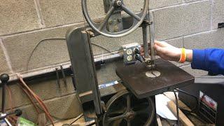 FINE TUNE a bandsaw blade so it cuts better delta rockwell