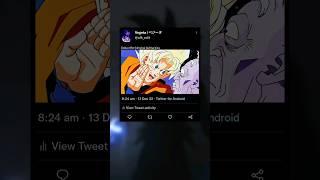 Goku offer old kai bulma kiss    #shorts