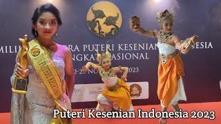Penampilan Puteri Kesenian Indonesia 2  Ayu Nindya Weda Iswari Bali