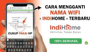  Cara Mengganti NAMA WIFI Indihome  Ganti NAMA WIFI Lewat HP