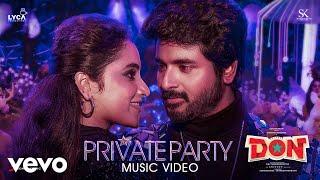 College Don - Private Party Video  Sivakarthikeyan Priyanka Mohan  Anirudh