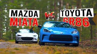 Mazda MX-5 Miata vs Toyota GR86  Which is Right for You?