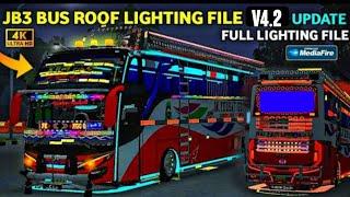 light mode v4.2 JB3 Bus New Lighting file v4.2 for bus simulator indonesia