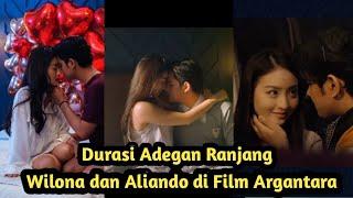 Aliando Syarief dan Natasha Wilona Bocorkan Durasi Adegan Ranjang di Film Argantara Netizen tk sabar