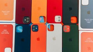 Testing Out All iPhone 12 & 12 Pro Silicone Cases + MagSafe All Colors