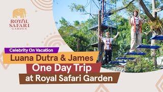 Luana Dutra One Day Trip at Royal Safari Gard