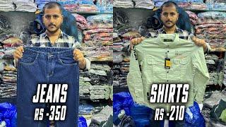 Shirts and jeans Manufacturer from wadala  trending jeans wholesale