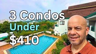 3 Condos Under $410 in Chiang Mai Thailand for Rent