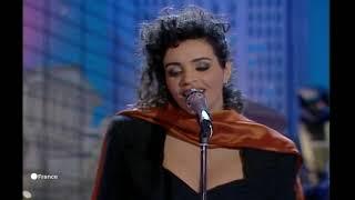 Cest le dernier qui a parlé qui a raison - Amina - HQ France 1991 - ESC songs with live orchestra