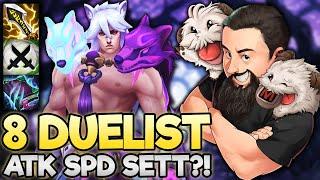 8 Duelist - Super Speed Super Suplex Sett  TFT Inkborn Fables  Teamfight Tactics