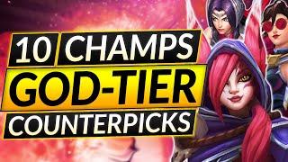 10 META COUNTER CHAMPIONS - BEST Counterpicks for Patch 11.22 - LoL Guide