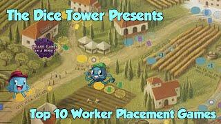 Top 10 Worker Placement Games - with Tom Zee and Sarah Shah