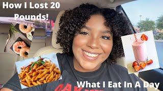 What I Eat In A Day In Quarantine To Lose Weight + Grocery Haul  Smoothies  Pasta Bagels & More