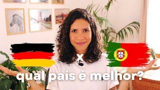 Alemanha  x Portugal  - onde é melhor de se viver?