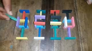 Handle type toy building construction