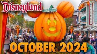 Disneyland Park - October 2024 Walkthrough + Updates Haunted Mansion Holiday & Tianas Log Testing