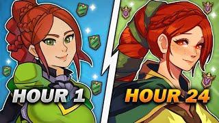 I Spent 24 HOURS Learning CASSIE In Paladins