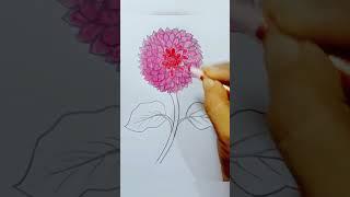 flower drawing  easy
