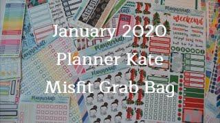 2020 January Planner Kate Misfit Grab Bag