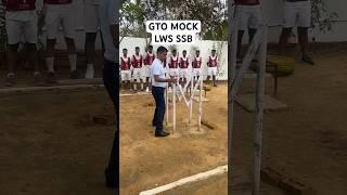SSB GTO Practice  SSB Preparation 2024 #lws #ssbinterview #ssvideo