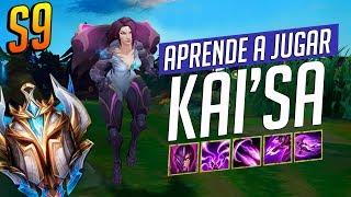 GUÍA DE KAISA ADC  SEASON 9  TRUCOS TIPS RUNAS OBJETOS Y MÁS  MECHS