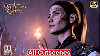 Baldurs Gate 3 All Cutscenes Full Gameplay 2023 4K ULTRA HD