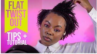 How to get a defined flat twist out on type 4 natural hair