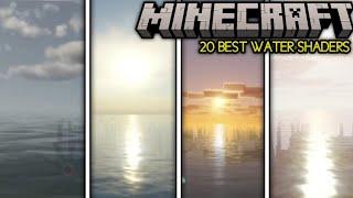  MCPE - 20 BEST WATER SHADER FOR 1.181.19