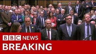 UK MPs reject a no-deal Brexit   - BBC News